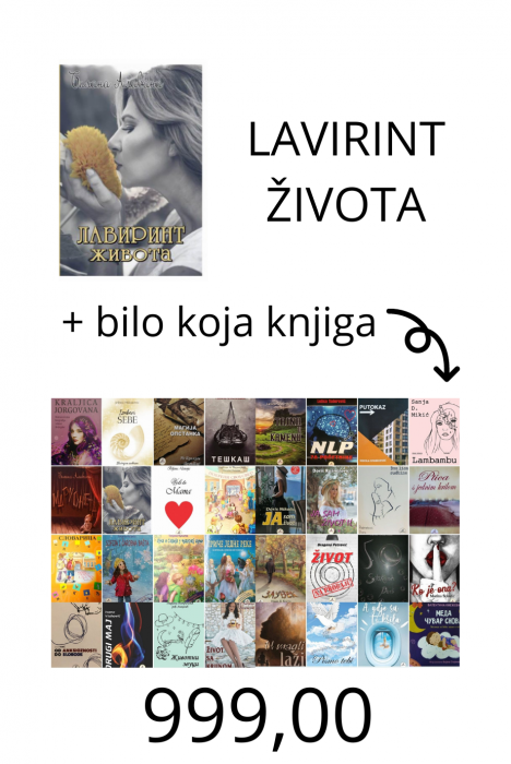 AKCIJA  - LAVIRINT &Aring;&frac12;IVOTA + BILO KOJA KNJIGA NA&Aring;&nbsp;E IZDAVA&Auml;KE KU&Auml;E